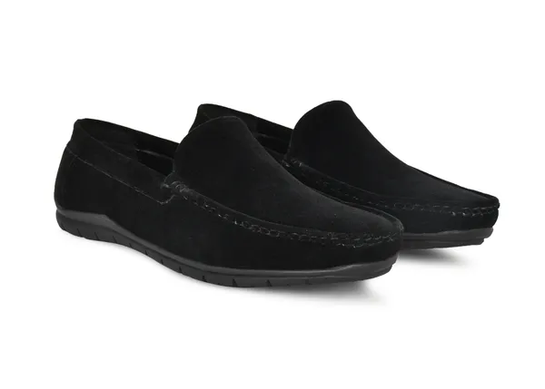 Black_Suede_Slip-On_Casual_Loafers_For_Men