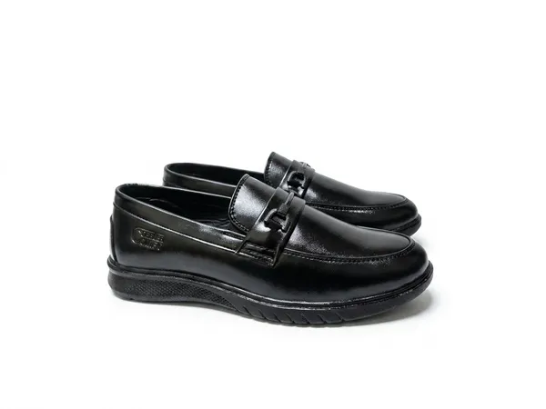 Black_Leather_Buckle_Slip-On_Formal_Shoes_For_Men