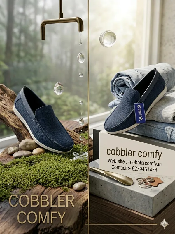 Navy_Blue_Canvas_Slip-On_Loafers_For_Men