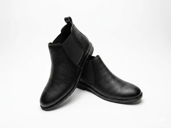 Black_Textured_Leather_Chelsea_Boots_For_Men