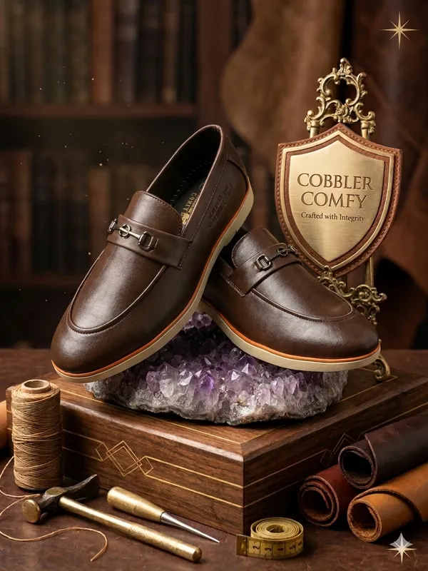 Brown_Leather_Buckle_Slip-On_Formal_Loafers_For_Men