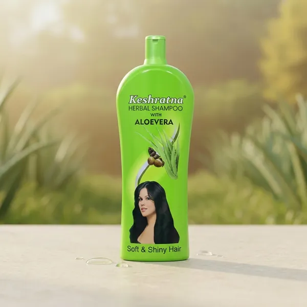 Keshratna_Aloe_Vera_hair_Shampoo