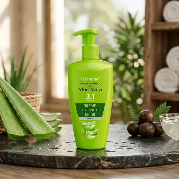 Keshratna_Aloe_Vera_hair_Shampoo