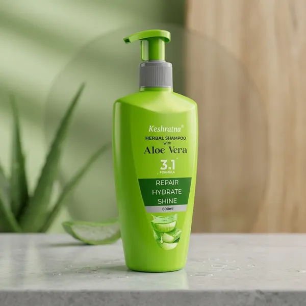 Keshratna_Aloe_Vera_hair_Shampoo