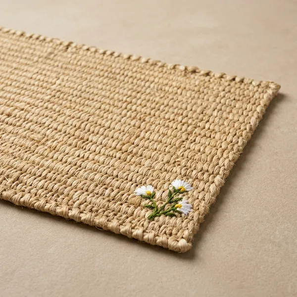 Natural_Woven_Kauna_Grass_Placemat_With_Floral_Embroidery