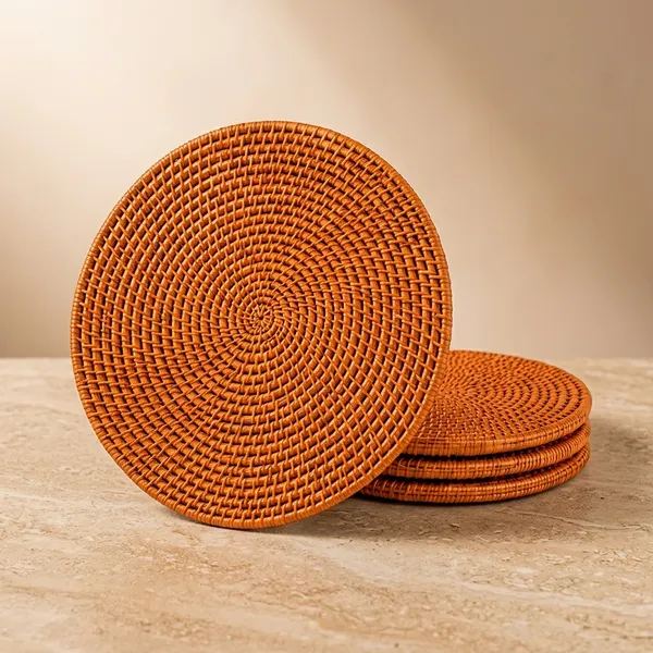 Handwoven_Rattan_Round_Placemats_Set_Of_4
