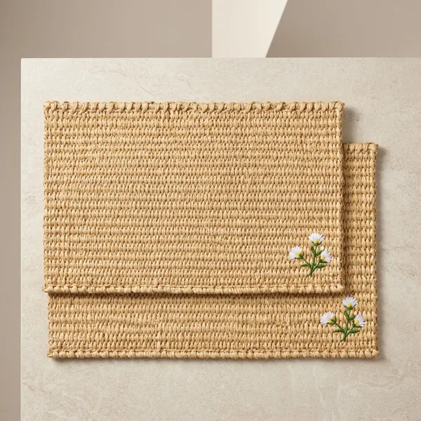 Natural_Woven_Kauna_Grass_Rectangular_Placemats_With_Floral_Embroidery_Set_Of_2
