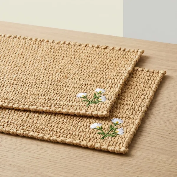 Natural_Woven_Kauna_Grass_Rectangular_Placemats_With_Floral_Embroidery_Set_Of_2