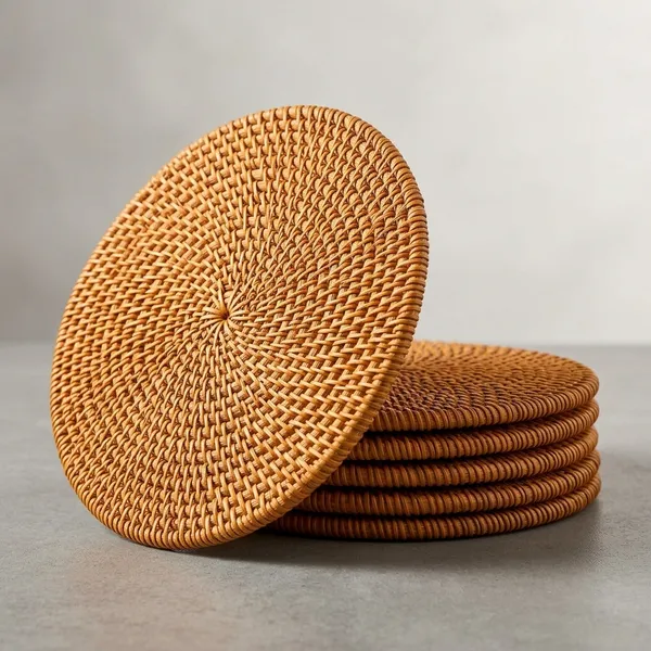 Natural_Rattan_Woven_Round_Placemats_Set_Of_6