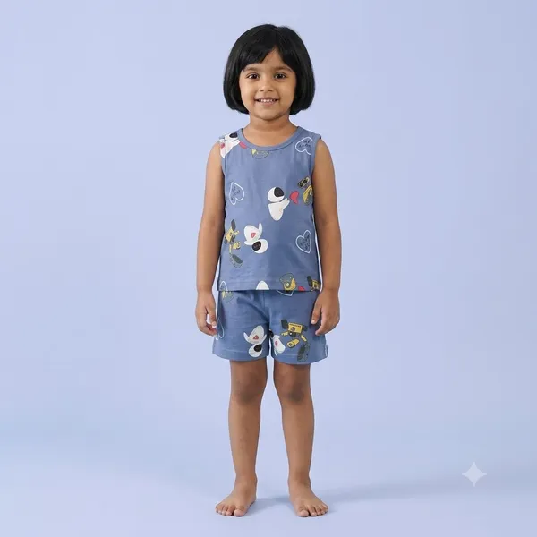 Unisex_Wall-E_Printed_Cotton_Co_Ord_Set