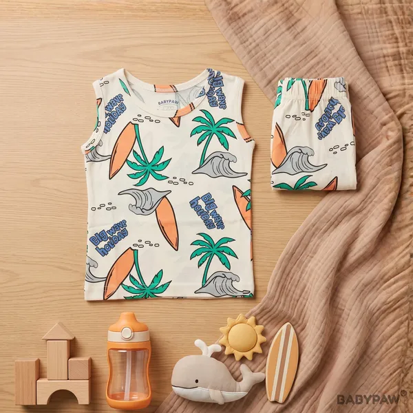 Unisex_Beach_Holiday_Printed_Cotton_Co_Ord_Set