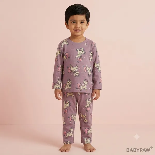 Unisex_Unicorn_Cartoon_Cotton_Full_Sleeve_T_Shirt_and_Payjamas_Co_Ord_Set