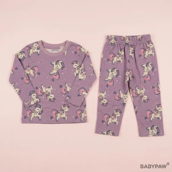 Unisex_Unicorn_Cartoon_Cotton_Full_Sleeve_T_Shirt_and_Payjamas_Co_Ord_Set