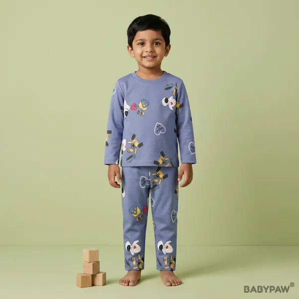 Unisex_Wall-E_Cartoon_Cotton_Full_Sleeve_T_Shirt_and_Payjamas_Co_Ord_Set
