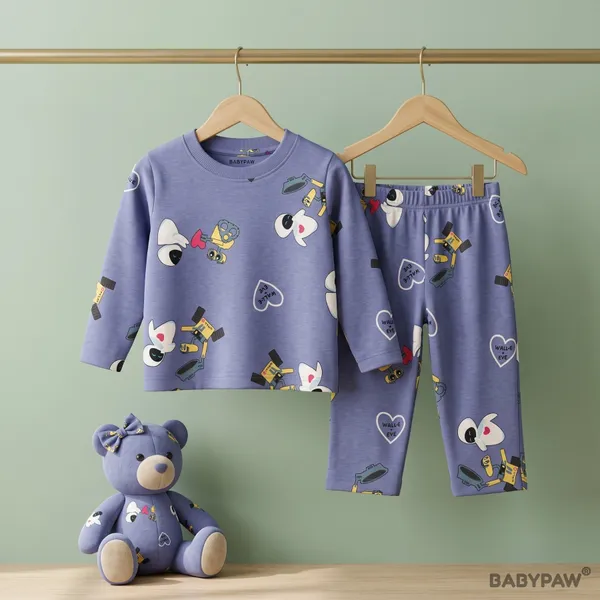Unisex_Wall-E_Cartoon_Cotton_Full_Sleeve_T_Shirt_and_Payjamas_Co_Ord_Set