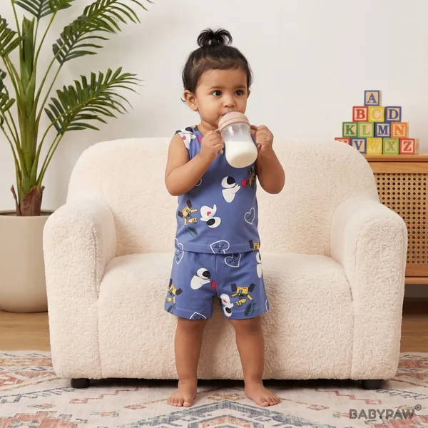 Unisex_Wall-E_Printed_Cotton_Co_Ord_Set