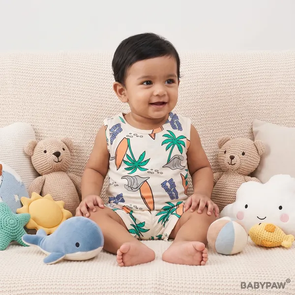 Unisex_Beach_Holiday_Printed_Cotton_Co_Ord_Set