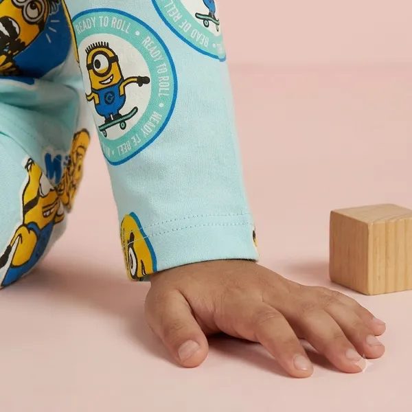 Unisex_Crazy_Minions_Cartoon_Cotton_Full_Sleeve_T_Shirt_and_Payjamas_Co_Ord_Set