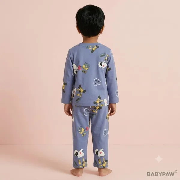 Unisex_Wall-E_Cartoon_Cotton_Full_Sleeve_T_Shirt_and_Payjamas_Co_Ord_Set