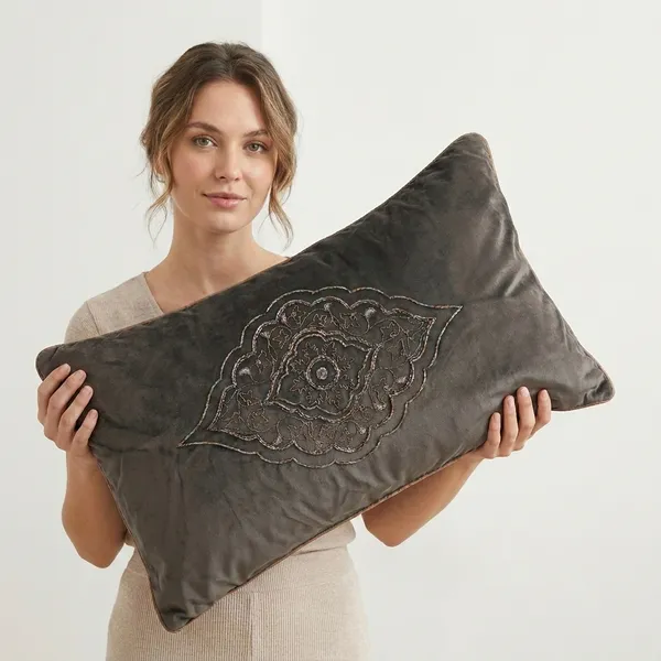 Jahangir_Taupe_Grey_Cushion_Cover_Size_24X14_Inches