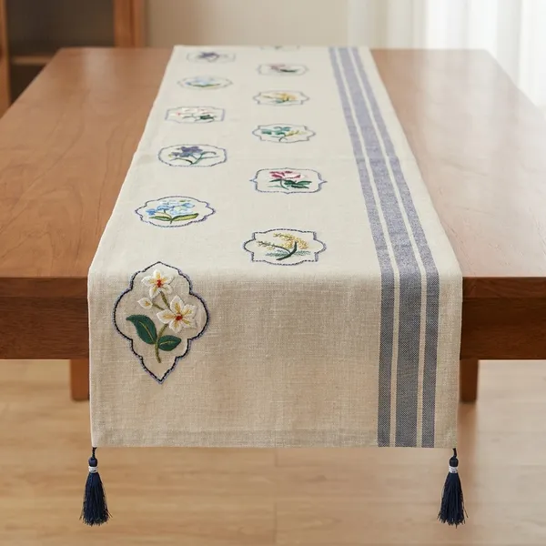 Floral-Reverie_Hand_Embroidered_Table_Runner