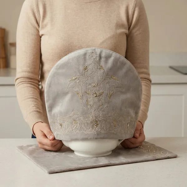 Sartaj_Grey_Velvet_Tea_Cozy_And_Mat_Set