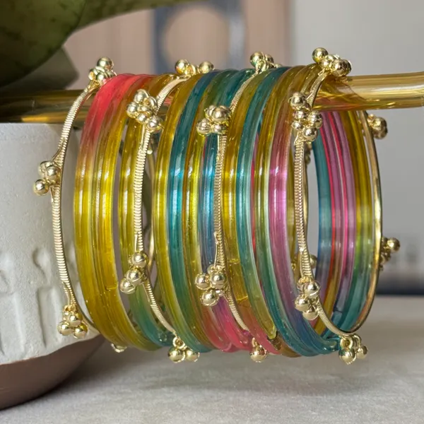 Multicolor_Brass_Jelly_Glass_Kashmiri_Festive_Bangle_For_Women