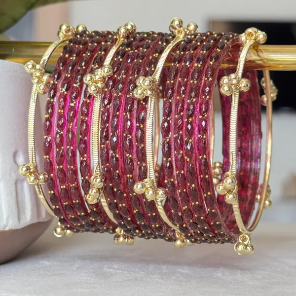 Pink_Brass_Glass_Kashmiri_Festive_Bangle_For_Women