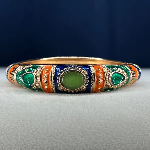 Multicolor_Brass_Enamel_Openable_Bangle_For_Women