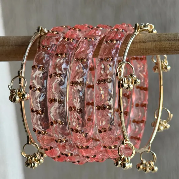 Pink_Brass_Kashmiri_Glass_Bangle_For_Women