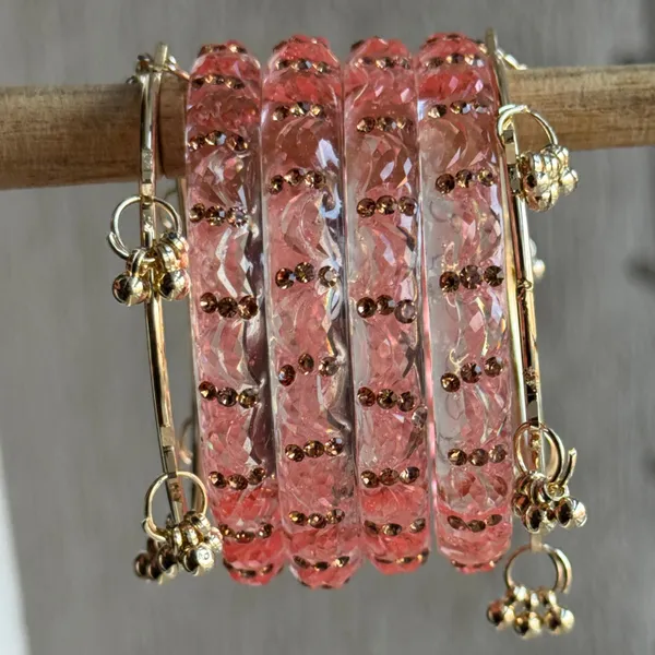 Pink_Brass_Kashmiri_Glass_Bangle_For_Women