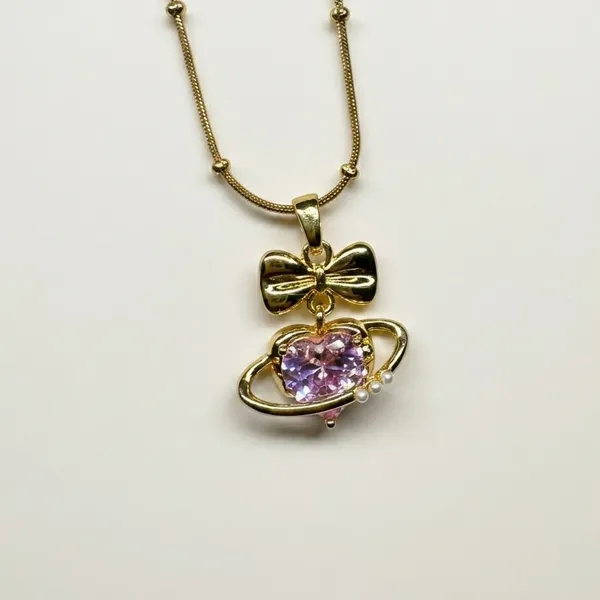 Gold_Brass_Anti-Tarnish_Moon_Star_Pendant_Necklace_For_Women