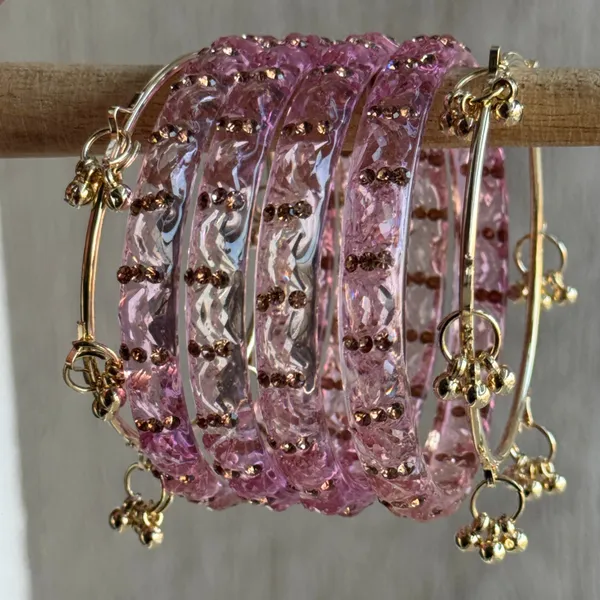 Purple_Brass_Kashmiri_Glass_Bangle_For_Women