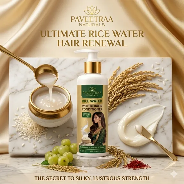 Paveetraa_Naturals_Rice_Water_With_Keratin_Conditioner_300ml