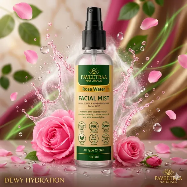 Paveetraa_Naturals_Rose_Water_Facial_Mist_100ml