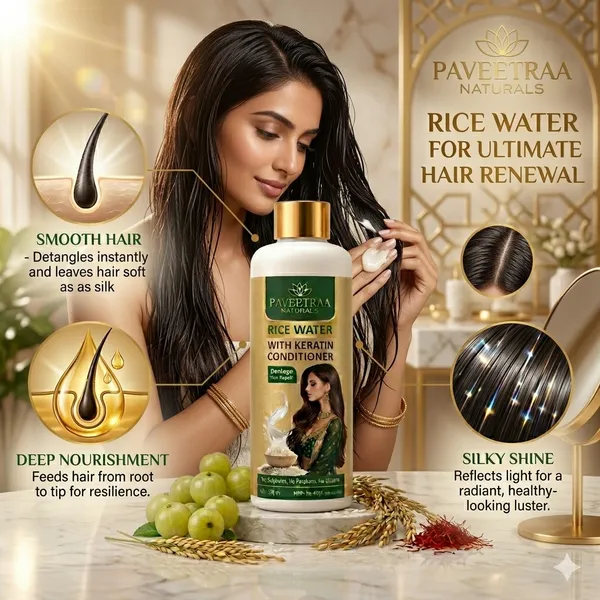 Paveetraa_Naturals_Rice_Water_With_Keratin_Conditioner_300ml
