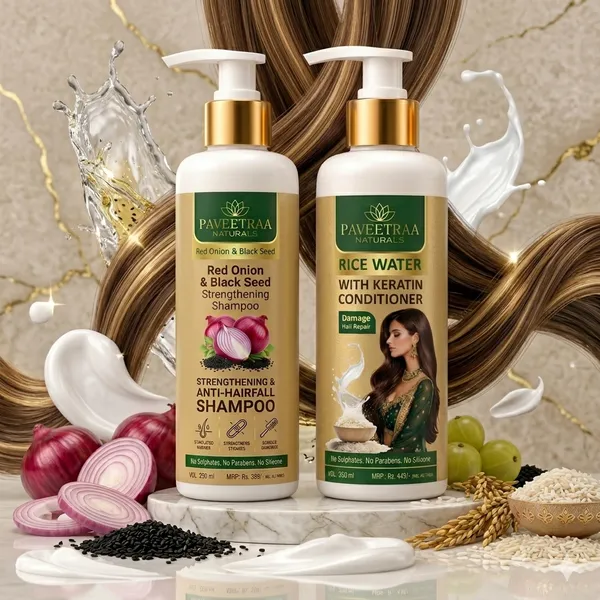 Paveetraa_Red_Onion_Black_Seed_Strengthening_Shampoo_And_Rice_Water_Keratin_Conditioner