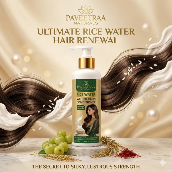 Paveetraa_Naturals_Rice_Water_With_Keratin_Conditioner_300ml