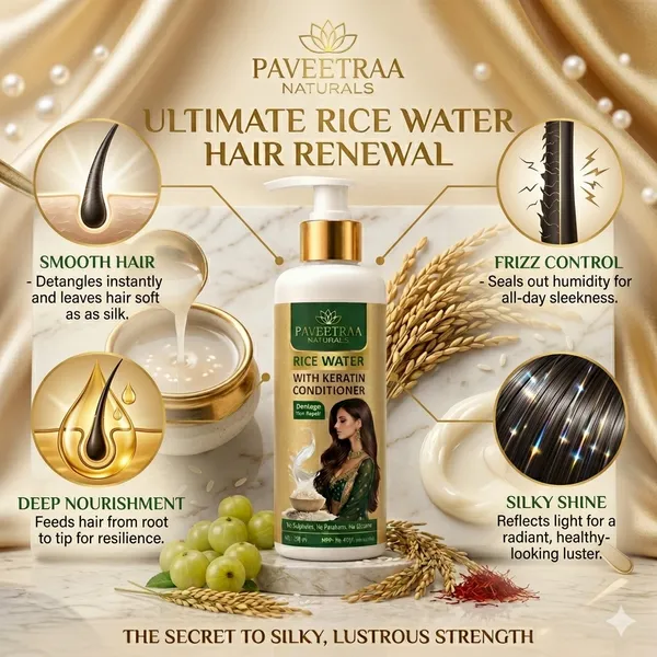 Paveetraa_Naturals_Rice_Water_With_Keratin_Conditioner_300ml