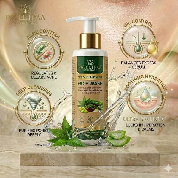Paveetraa_Natural_Neem_And_Aloe_Vera_Face_Wash_Pack_Of_2