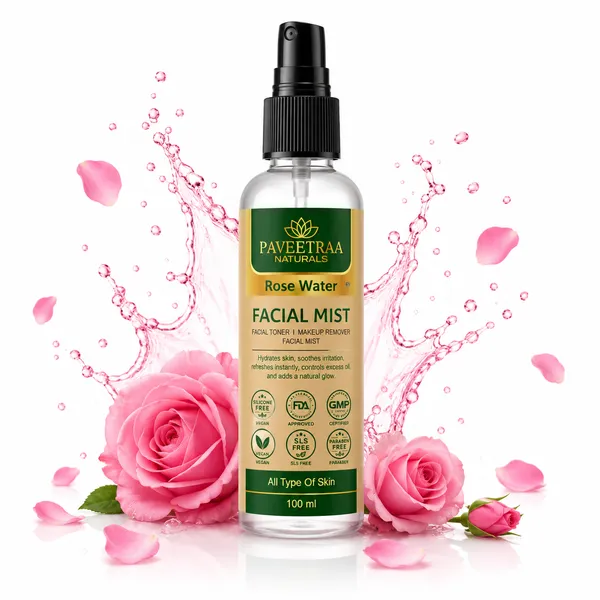 Paveetraa_Naturals_Rose_Water_Facial_Mist_100ml
