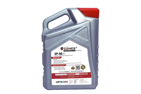 E-Zones_EP-90_SAE_EP-90_API_GL-4_Gold_Gear_Oil_5_Litre_|_Premium_Extreme_Pressure_Gear_Lubricant_for_Gearbox,_Differential_&_Manual_Transmission