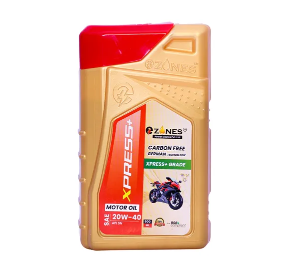 Xpress+_4T_Sae_20W40_Api_Sn_Gold_900Ml_Premium_Motorcycle_Engine_Oil_For_4_Stroke_Bikes_&_Scooters