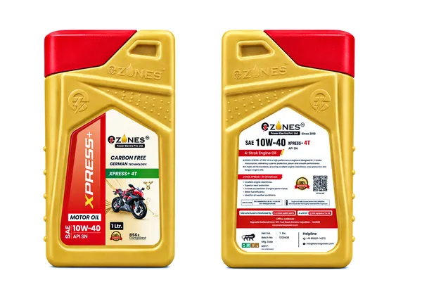 XPRESS+_4T_SAE_10W40_API_SN_Gold_1_Litre_Premium_4_Stroke_Motorcycle_Engine_Oil_for_Bikes_&_Scooters