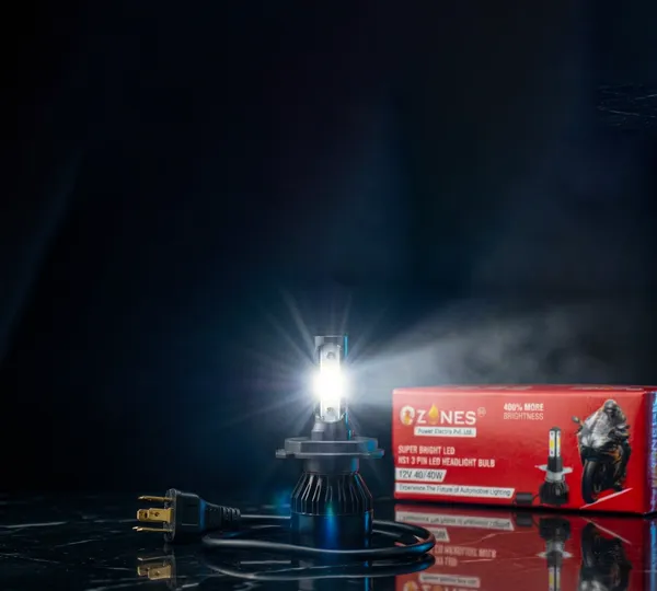 e-Zones_LED_12V_40/40W_White_Headlight_Bulb