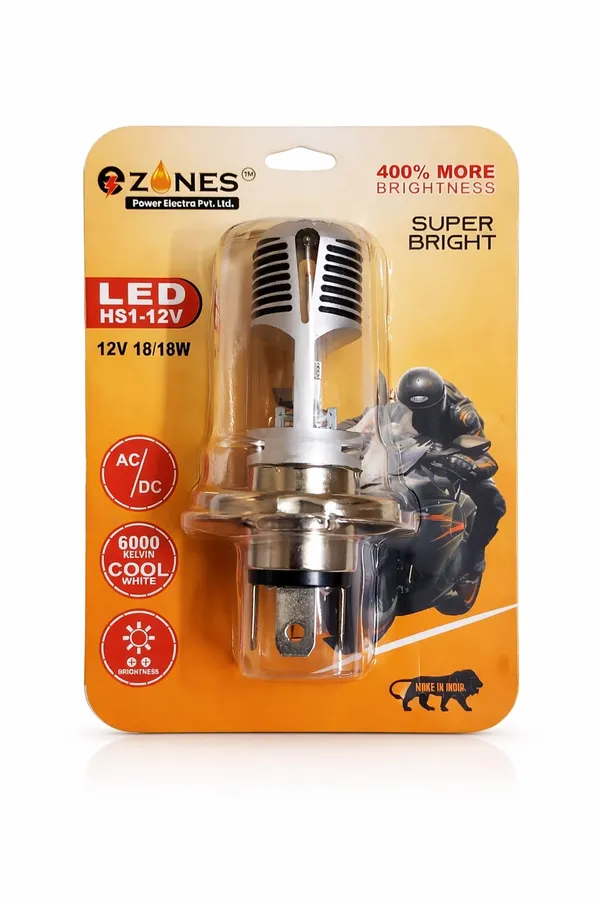 e-Zones_LED_12V_18/18W_Cool_White_Headlight_Bulb_|_High_Brightness_Bike_&_Scooter_LED_Bulb