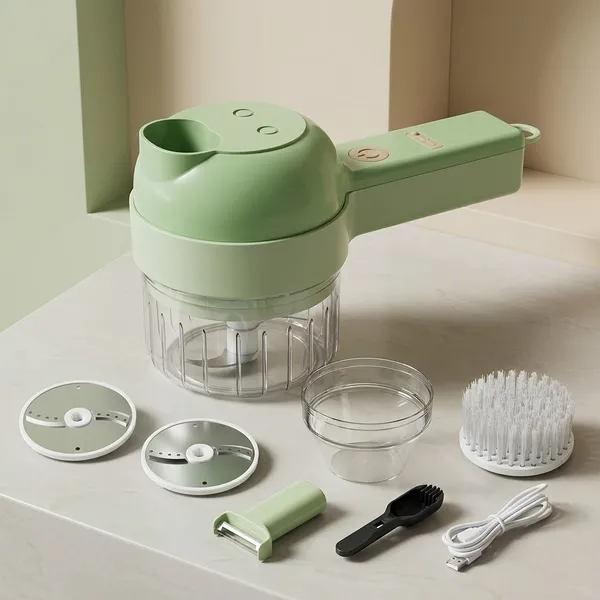 Abs_Plastic_4-In-1_Electric_Vegetable_Chopper