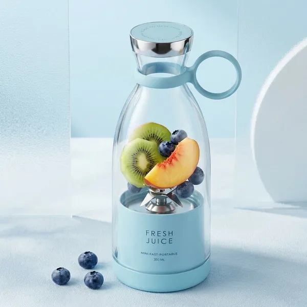 Plastic_Stainless_Steel_Blade_Portable_Electric_Juicer