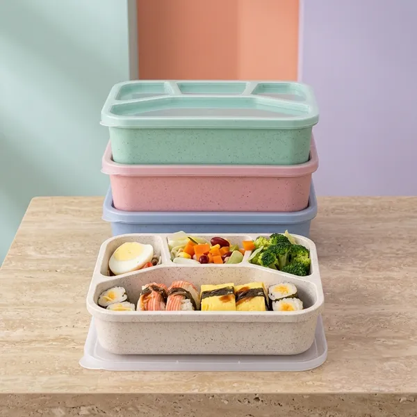 Food_Grade_Plastic_4_Compartment_Lunch_Box