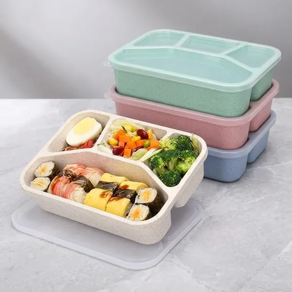 Food_Grade_Plastic_4_Compartment_Lunch_Box